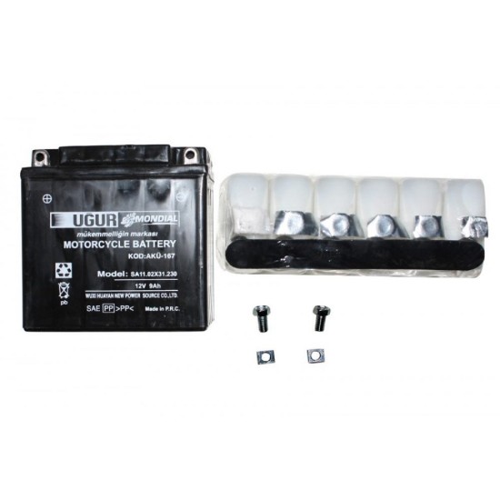 Mondial Akü 12v 9ah Dik