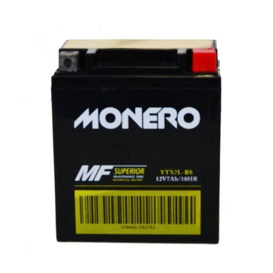 Monero Akü 12v 7ah Dık Aku Honda Grubu Ytx7l