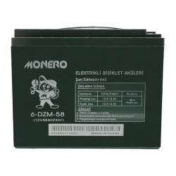 Monero Aku E-bike 12v-58am 23x150x180 Mm