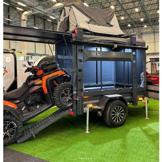 Hi̇ppo Trai̇ler Atv + Kamp Römorku Hi̇ppo Trai̇ler Atv + Kamp Römorku