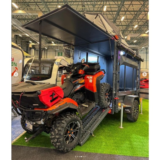 Hi̇ppo Trai̇ler Atv + Kamp Römorku Hi̇ppo Trai̇ler Atv + Kamp Römorku