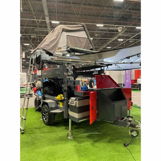 Hi̇ppo Trai̇ler Atv + Kamp Römorku Hi̇ppo Trai̇ler Atv + Kamp Römorku