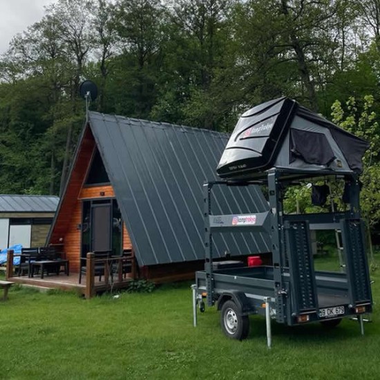 Hi̇ppo Trai̇ler Atv + Kamp Römorku Hi̇ppo Trai̇ler Atv + Kamp Römorku