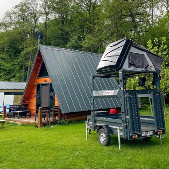 Hi̇ppo Trai̇ler Atv + Kamp Römorku Hi̇ppo Trai̇ler Atv + Kamp Römorku