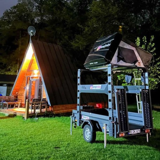 Hi̇ppo Trai̇ler Atv + Kamp Römorku Hi̇ppo Trai̇ler Atv + Kamp Römorku