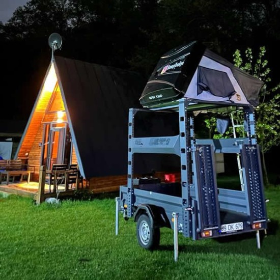 Hi̇ppo Trai̇ler Atv + Kamp Römorku Hi̇ppo Trai̇ler Atv + Kamp Römorku