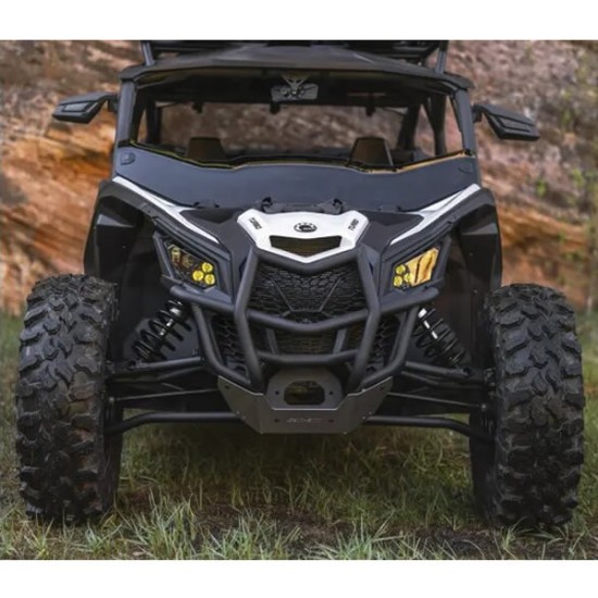Can-am Maverick X3 ÖN Koruma Demiri Black Front Bumper Kit