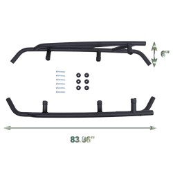 Can-am X3 Yan Koruma Barı Black Side Protector Bar