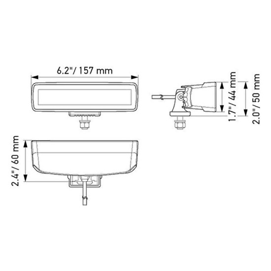 Hella Uzun Hüzme Led 12/24v Halojen Hareketli Montaj 1fb358176-201