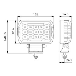 Hella Valuefit Led Lamba Off-road 12v-24v 450 1fe358154-041