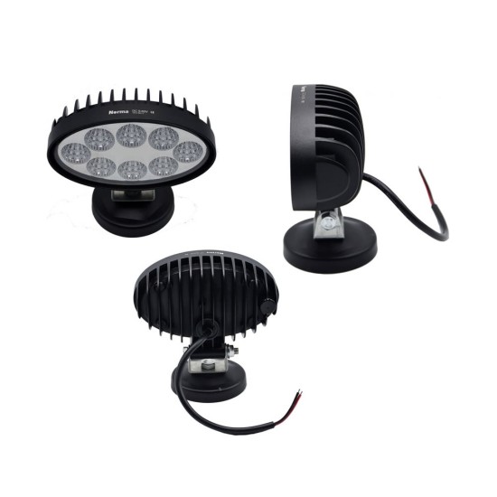 Norma 12-80 V Oval Lamb. 24w 8led Kalın Nr161570 