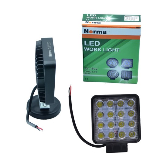 Norma Kare 16 Led 48w Kalın