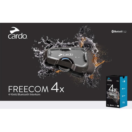 Cardo Freecom 4x Jbl Bluetooth Ve intercom (i̇ki̇li̇ Paket)