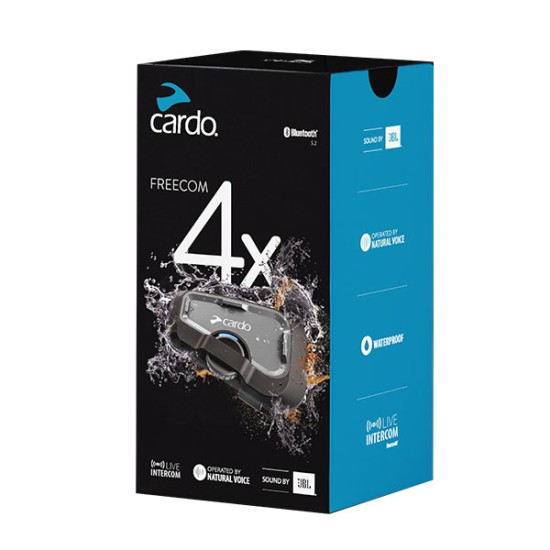 Cardo Freecom 4x Jbl Bluetooth Ve intercom (tekli̇ Paket)