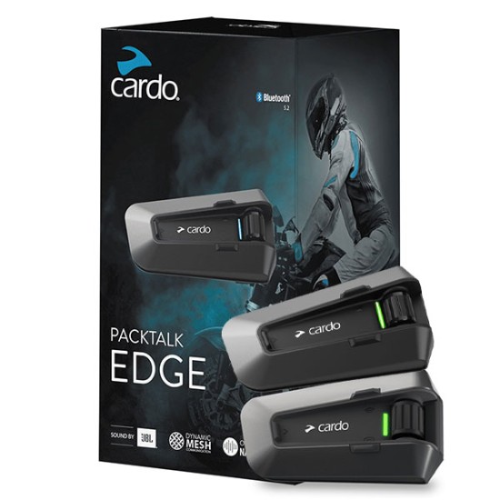 Cardo Packtalk Edge Duo jbl Bluetooth Ve İntercom ( İki̇li̇ Paket )