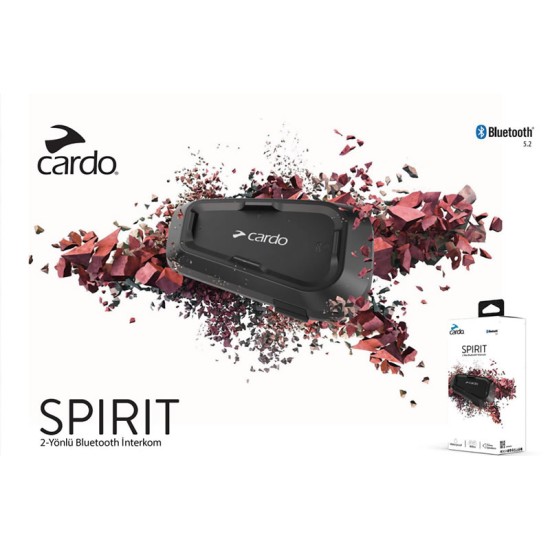 Cardo Spirit Bluetooth Ve intercom (tekli̇ Paket)