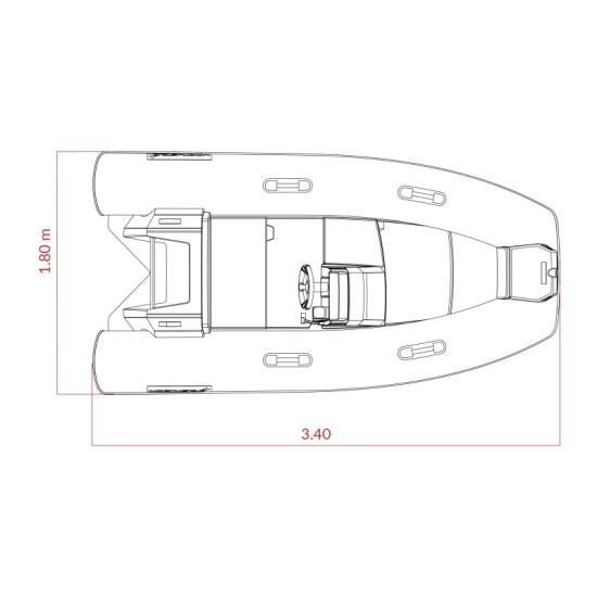 Northstar Axi̇s 3.4 Fi̇ber Tabanlı Boat