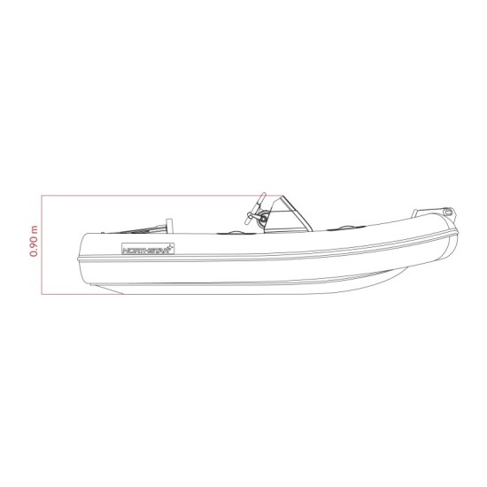 Northstar Axi̇s 3.4 Fi̇ber Tabanlı Boat