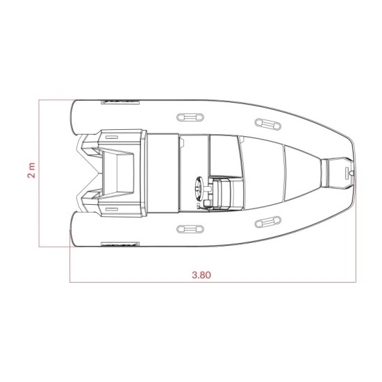 Northstar Axıs 3.8 Fi̇ber Tabanlı Boat