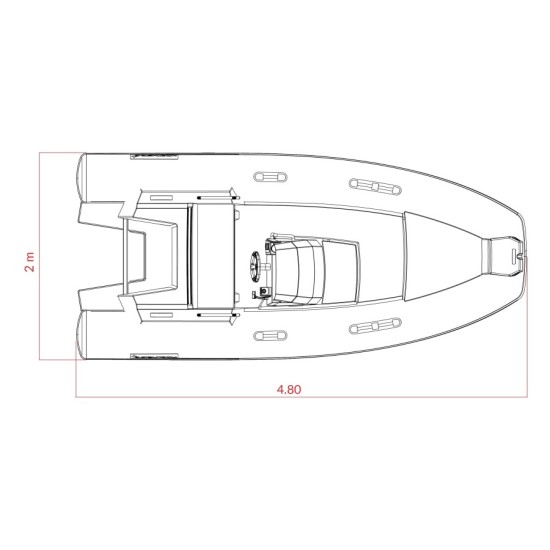Northstar Axi̇s 4.8 Fi̇ber Tabanlı Boat