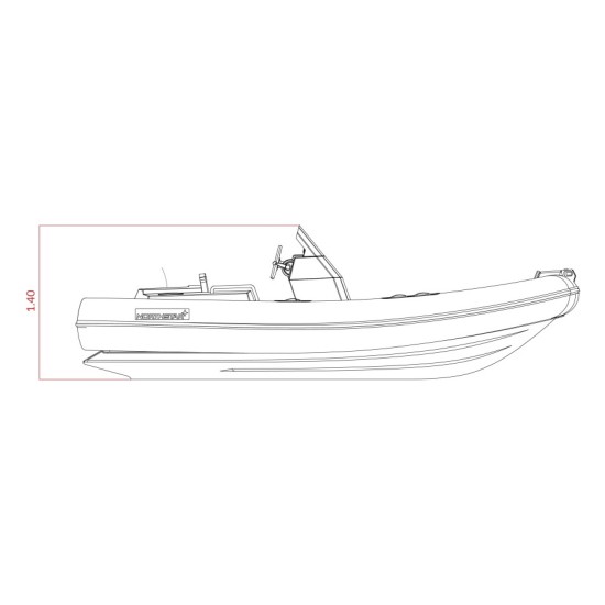 Northstar Axi̇s 4.8 Fi̇ber Tabanlı Boat