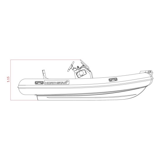 Northstar Vega 3.8  Fi̇ber Tabanlı Boat