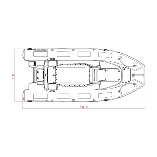 Northstar Vega 5.8 Fi̇ber Tabanlı Boat