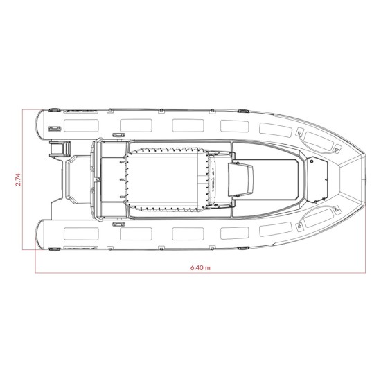 Northstar Vega 6.4 Fi̇ber Tabanlı Boat