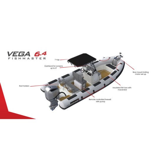 Northstar Vega 6.4 Fi̇ber Tabanlı Boat
