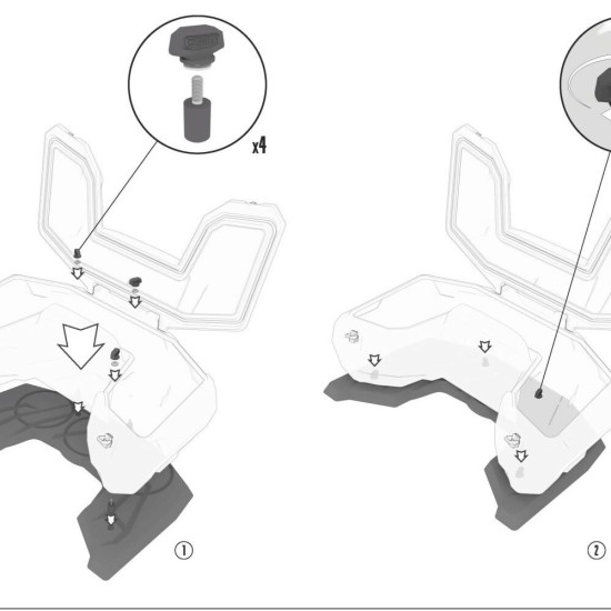 Tesseract Arka Çanta Polari̇s Sportsman 450/570 145 Li̇tre
