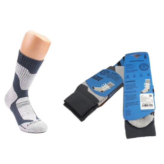 Finntrail Thermal Socks Coolmax 3202 Mavi Termal Çorap