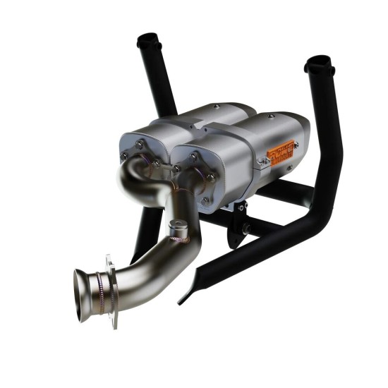 Egzoz Çi̇ft Çıkış Can Am Exhaust Outlander 500 700 Dual