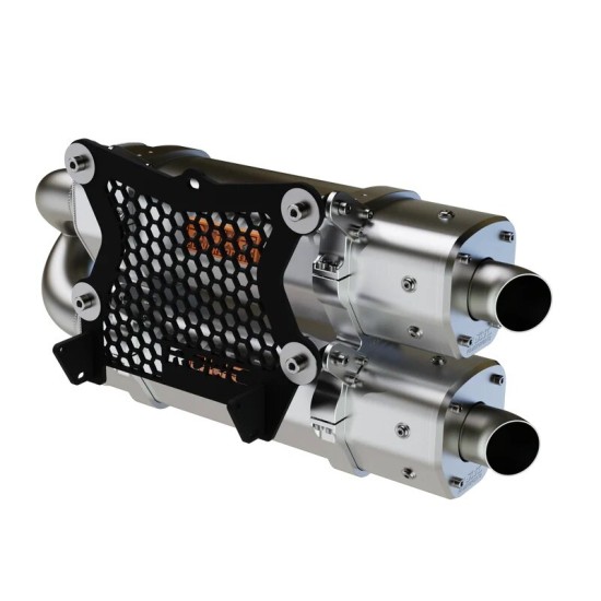 Rjwc Egzoz Çift Çıkış Zforce 950 Ho Ex Stacked Dual Slipon