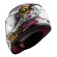 Ls2 Rapid Mini Crazy Pop Beyaz Pembe Çocuk Kask