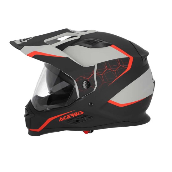 Acerbi̇s Reactive 22-06 Kask Si̇yah Kırmızı