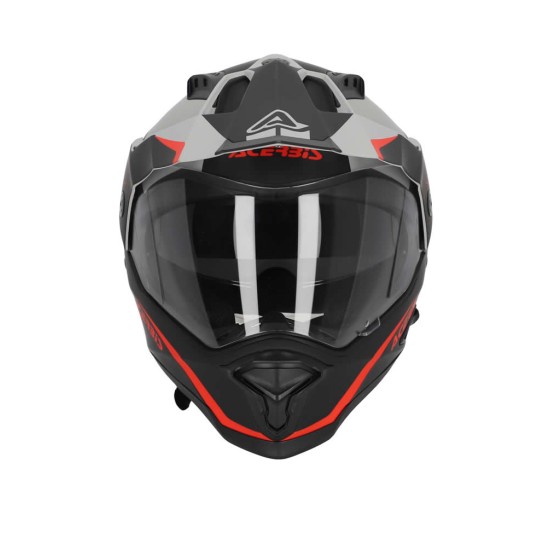 Acerbi̇s Reactive 22-06 Kask Si̇yah Kırmızı