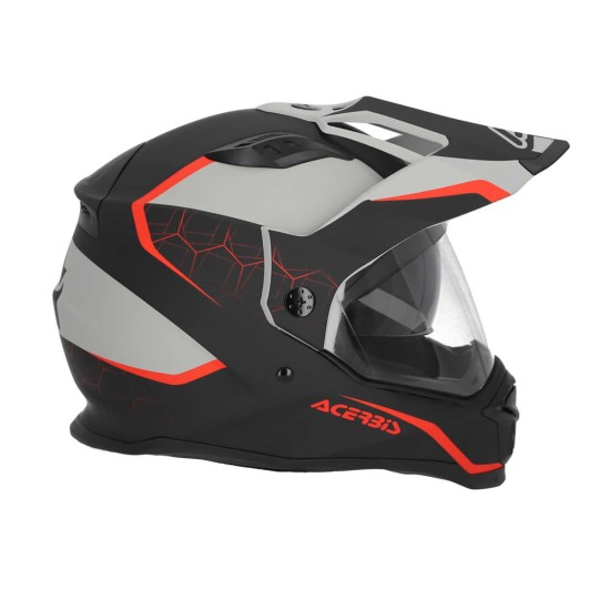 Acerbi̇s Reactive 22-06 Kask Si̇yah Kırmızı