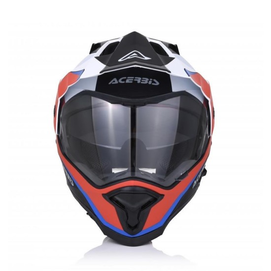 Acerbi̇s Reactive Graffix Kask Kırmızı Beyaz
