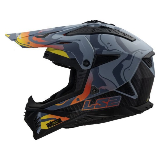 Ls2 Fast 2 Wash Gri̇ Kask