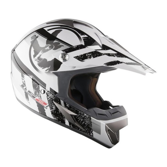 Ls2 Mx433 Stripe Siyah Kask
