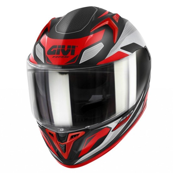 Givi 50.8 Brave Mat Si̇yah Titanium Kırmızı Kask