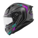 Givi 50.8 Mach1 Mat Gri Siyah Kırmızı Kask