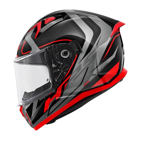 Givi 50.8 Racer Siyah Titanium Kırmızı Kask