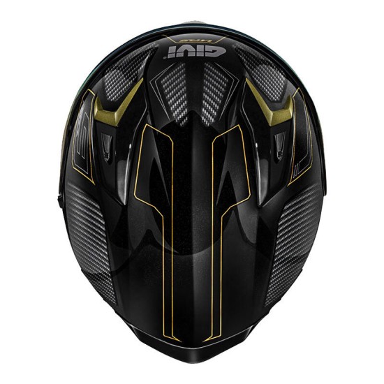 Givi 50.9 Enigma Siyah Titanium Gold Kask