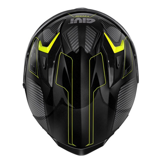 Givi 50.9 Enigma Siyah Titanium Neon Sarı Kask