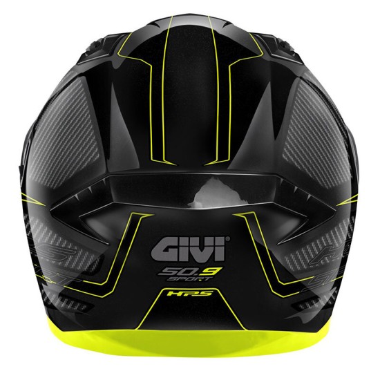 Givi 50.9 Enigma Siyah Titanium Neon Sarı Kask