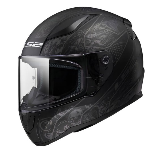 Ls2 Rapid Crypt Mat Siyah Kask