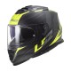 Ls2 Storm Nerve Mat Siyah Neon Sarı Kask