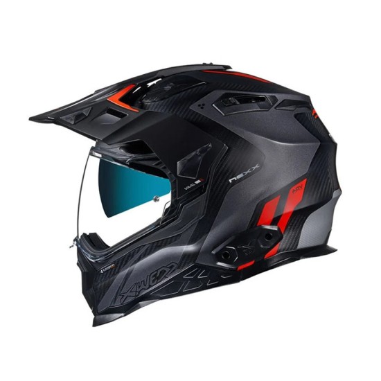 Nexx X.wed 2 Vaal Mat Kırmızı Gri̇ Kask