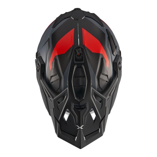 Nexx X.wed 3 Keyo Mat Gri Kırmızı Kask